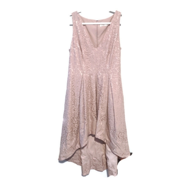 Eliza J Dress Pink Lace NWOT - Picture 3 of 8